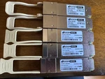 Lot Of Adop 40GMQ-150M-A85 QSFP-40G-SR4 40GBASE-SR4 Qsfp+ Optical Transceiver Used. Price: $129.90.