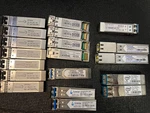 Sfp Transceiver Modules Linktel Intel Finisar 100BASE Ericsson Mixed Lot Of 19 Used. Price: $109.99.