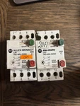 Lot Of Allen Bradley 140-MN-0250 Ser. Manual Motor Protector 1.6-2.5A Range Used. Price: $138.50.