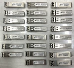 Lot Of 23 1000BASE-SX 850NM Dom Transceiver Module EX-SFP-1GE-SX-OSI Used. Price: $40.00.