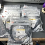 Fiberstore Q-4SPC02 2M 40G 4X 10G Sfp+ Passive Dac Breakout Cable Lot Of 7 New. Price: $139.99.
