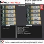 Lot Of 10** DS-SFP-FC4G-SW Cisco Gbps Fibre Channel Transceiver Used. Price: $20.00.