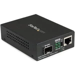 Startech MCM1110SFP Gigabit Ethernet Fiber Media Converter W/ Open Slot New. Price: $44.95.