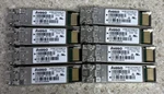 Lot Of Avago AFBR-57F5AMZ-E3 16GB Fc Multirate 850NM Sfp+ Sw, Emc 019-078-045 Used. Price: $30.00.