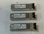 (lot Of 3) Lumentum PLRXPL-VC-SH4-B1-N 8G Sfp+ Sr 850NM Transceiver Module "N5C" Used. Price: $19.50.