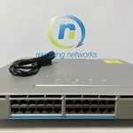 Cisco Catalyst WS-C3850-24XU-E 24-PORT Mgbe Upoe Network Switch 1X Ac Yr Wty Used. Price: $575.00.