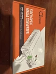 Adnet Gigabit Fiber To Copper Utp Ethernet Media Converter Open Box. Price: $89.99.