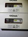 10GTEK 1000BASE-T Sfp Copper RJ45 Transceiver Module P/n:asf-ge-t Tested Working New. Price: $20.00.