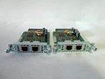 Lot Of Cisco VIC2-2FXS 2-PORT Voice Interface Module Cards Used. Price: $18.55.