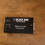 Black Box 10BASET-TO-AUI Transceiver Adapter LE180A Vintage Usa. Price: $250.00.