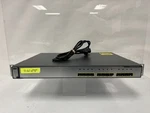 Cisco WS-C3750G-12S-S Catalyst 12-PORT Gigabit Sfp Managed Switch Used. Price: $49.99.