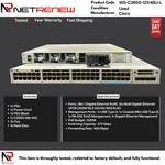 Cisco Catalyst WS-C3850-12X48U-L 48-PORT(12X Multigb) Upoe W/C3850-NM-2-10G Used. Price: $244.50.