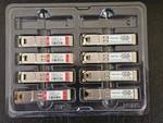 Mixed Lot 8 Fs Qsfptek 1000BASE-T RJ45 Copper Transceiver Cisco Mikrotik Used. Price: $59.00.