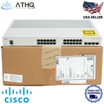 Cisco Catalyst C1000-24T-4G-L 24-PORT Gigabit Switch 4X1G Sfp Fanless Refresh Open. Price: $319.99.