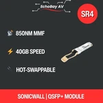 Sonicwall Qsfp+ 40GBASE-SR4 850NM Mmf Module (02-SSC-0381) Open. Price: $500.00.