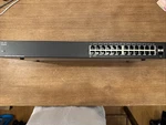 Cisco SG110-24HP Series 24-PORT Unmanaged Poe Network Switch Used. Price: $50.00.
