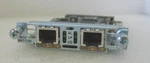 Cisco VWIC2-2MFT-T1/E1 2-PORT Multiflex Trunk Voice Wan Interface Card Used. Price: $14.70.