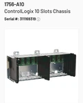 1756-A10 Allen-bradley 1756A10 Controllogix Chassis Slot Ser New. Price: $365.00.