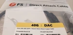 Fs QSFP-40G-PC005 0.5M (2FT) Qsfp+ Passive Direct Attach Copper Cable New. Price: $32.99.