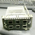Cisco Systems NP-6E / 73-1326-08 Rev A2 6-ETHERNET Ports Module Used. Price: $59.50.