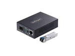 Startech.com Gigabit Singlemode (sm) Lc Fiber Media Converter, 10/100/1000 Mbps, New. Price: $155.75.