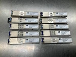 (10) Hp J9054B Procurve 100-FX Sfp-lc Transceiver Open. Price: $30.00.
