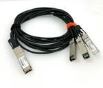 Original Arista CAB-Q-S-2M 4X 10 Gbe Qsfp+ To Twinax Copper Cable Used. Price: $55.00.