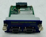 Extreme Networks Summitstack X460-G2 VIM-2SS 2XQSFP 800558-00-04 Interface Card Used. Price: $94.95.