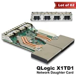 Lot Of 2 Dell Qlogic QL41164 Quad-port 10GBE RJ-45 Network Daughter Card X1TD1 New. Price: $36.99.