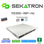 Cisco MS390-48P-HW 48X Gigabit Poe+ Modular Uplinks Cloud Managed Very. Price: $195.00.