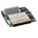New Supermicro AOC-MTG-I4SM 4-PORT Gigabit Sfp+ Add-on Network Card XL710. Price: $96.29.