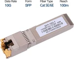 Gesd 10G Sfp+ RJ45 Copper Transceiver, New. Price: $15.00.
