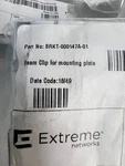 New Lot Of 5X Extreme Networks BRKT-000147A-01 Beam Clips For AP7532 & AP7522. Price: $68.19.
