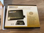 Signamax Ethernet Fiber Optic Media Converter, 065-1110 Open. Price: $29.99.