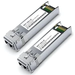 2PACK 1310NM Sfp+ 10GBASELR Single Mode Module, Lc Smf Fiber Optic Transc... New. Price: $56.15.