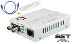 New Adnet 10/100/1000BASETX To 1000BASEFX Gigabit Ethernet Fiber Optic Converter. Price: $59.99.