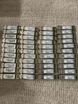 Lot Of 44 Cisco 10-2566-02 FET-10G 10GB Multi-mode 850NM Sfp+ Transceiver Module Used. Price: $40.00.