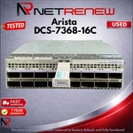 Arista 7368X DCS-7368-16C Module Port 100GBE Qsfp Used. Price: $55.00.