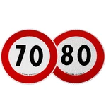 Speed Limit 70 And 80 Km/h Eu Approved New. Price: $15.72.
