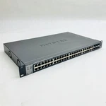 Netgear Prosafe GS752TS V1H1 48-PORT Gigabit Smart Managed Ethernet Switch 4-SFP Used. Price: $103.49.