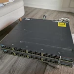 2X Cisco WS-C3750X-48T-S Stack Switches + 4X Psus C3KX-NM-10G Nw Modules Used. Price: $270.97.