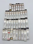 Lot Of 37 Transceivers Cisco Systems And More Pre Owned - Used Units Fast Ship. Price: $120.00.