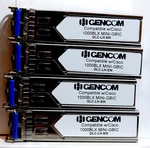 Gencom 1000BLX Mini-gbic Glc-lh-sm Lot Of 4 Sfps New Compatible W/ Cisco. Price: $22.22.