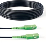 Elfcam Armored Fiber Optic Cable 10 Sc/apc To Single Mode New. Price: $29.15.