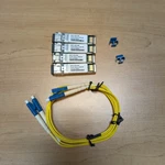 Lot Of 4 Sfp+ 10G Sr Transceivers 850NM Lc Fiber Cable Used. Price: $40.00.