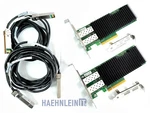 25GB Networking Kit 2X Intel XXV710-DA2 SFP28 Server Adapter Nic Pcie X8 3.0 Gbe Used. Price: $269.90.