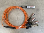 Proline QSFP-4X10G-AOC3M-PRO 40GBASE-AOC Qsfp+ To 4XSFP+ Active Optical Cable Used. Price: $119.00.