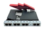 New Dell H4THX Vrtx 1GB Switch Module 8 Port R1-2401 Open. Price: $249.99.