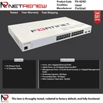 Fortinet FS-424D Fortiswitch Ethernet Port Used. Price: $98.90.