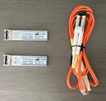 Startech.com (mini-gbic) Module Sfpglcsxmmst (pair Of + 1M Fiber Cable) New. Price: $30.00.